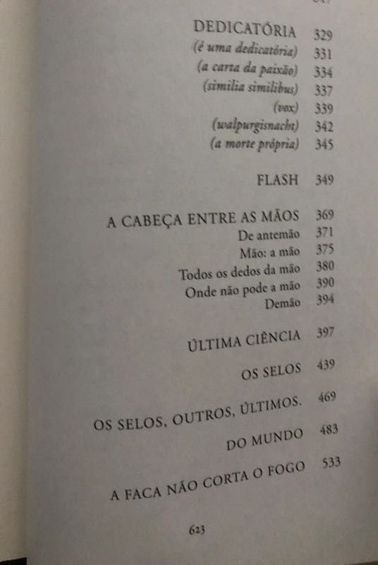 Livro Herberto Hélder - Oficio Cantante (poesia completa)
