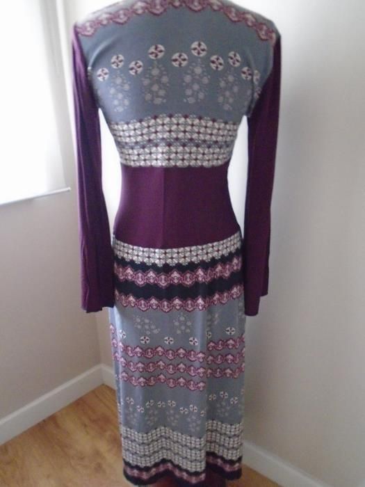 Vestido e lenço únicos / costura por medida