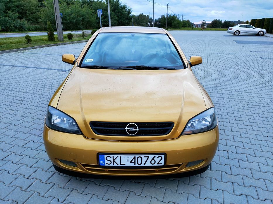 Opel Astra Bertone 1.8 gaz skóry klima sprawna