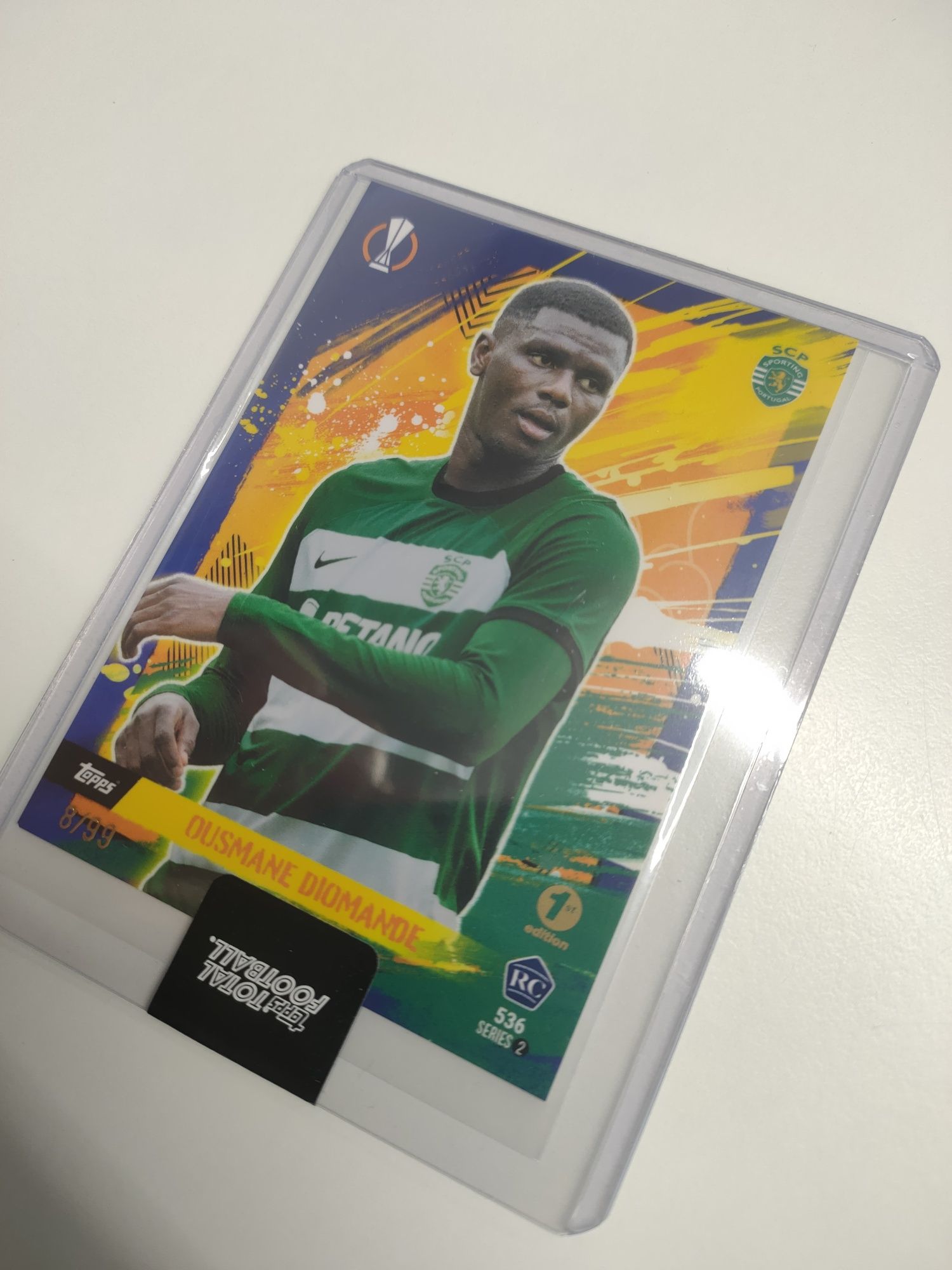 Carta Topps: Ousmane Diomande numerada