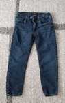 Jeansy spodnie reserved 128