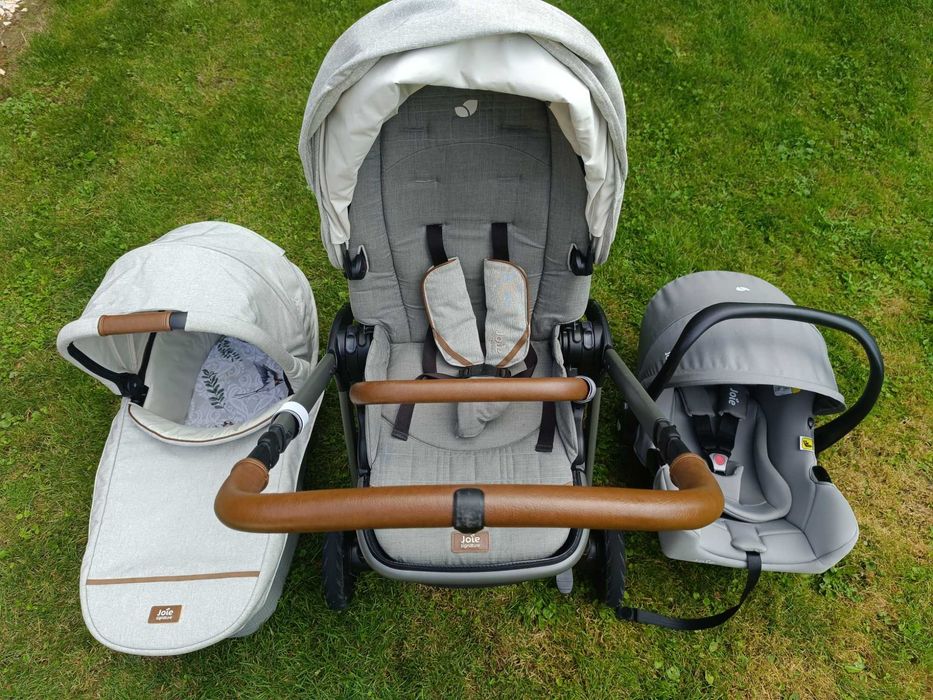 Zestaw Joie Finiti Signature Oyster + fotelik, gwarancja do 2026