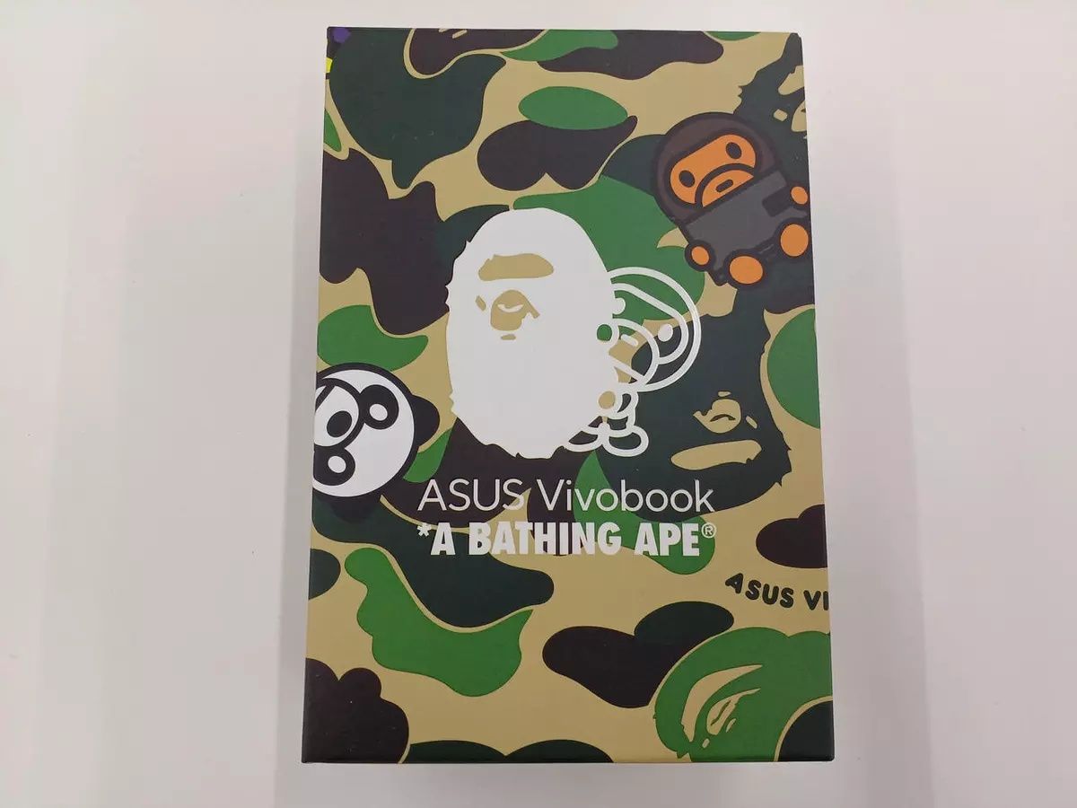 Asus коллаборация с A BATHING APE, мышь и сумка