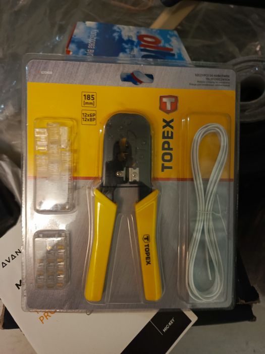 Клещи обжимные TOPEX