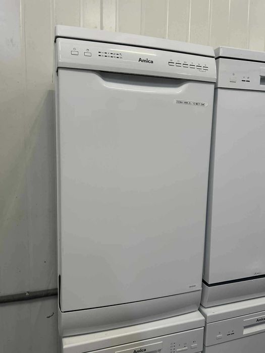Zmywarka Amica Biała 45 cm szerokości Zdejmowany blat PROSTA OBSŁUGA