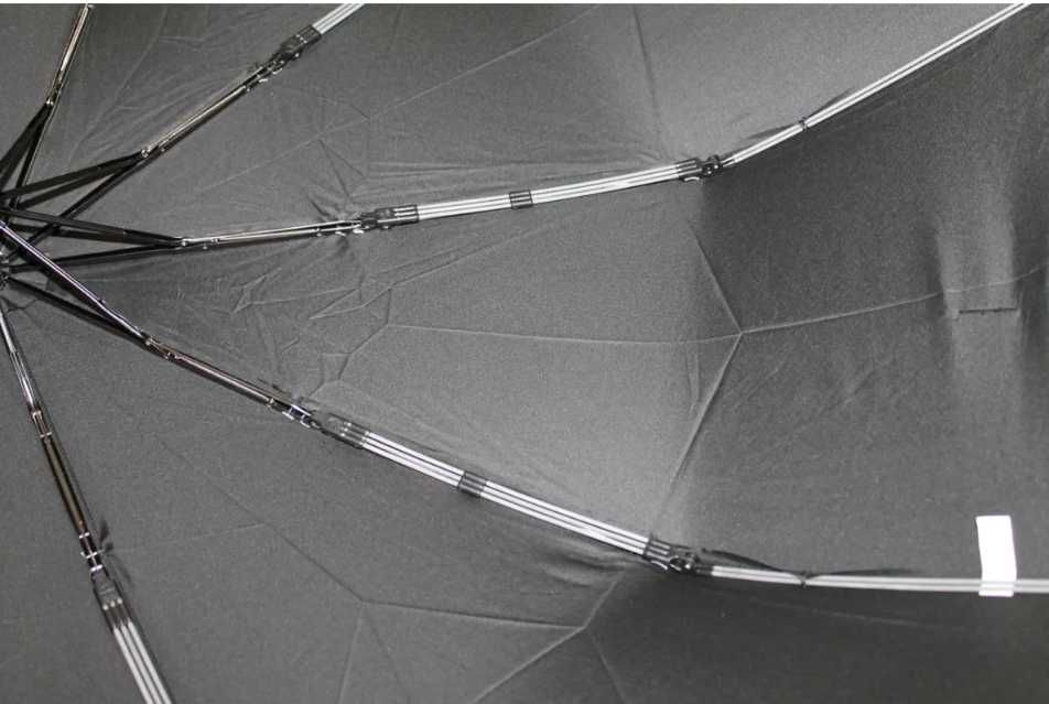 Чоловіча парасолька Bellissimo  Автомат  Світловідбиваючий кант