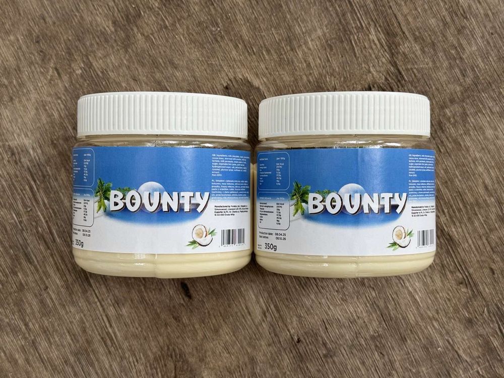 Пасты от Производителя BOUNTY Mars SNICKERS Шоколад. Кофе. Хамон.