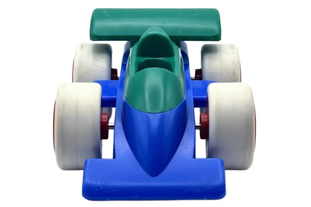 Carro de Corrida (Azul/Verde) Veículo Viking Toys (Vintage/Ecoline)
