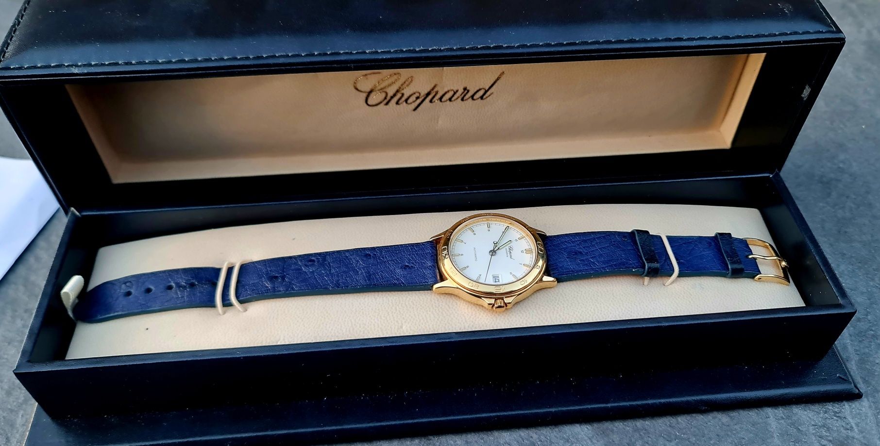 Chopard automatic złoty Zegarek 18k męski Vintage Unikat