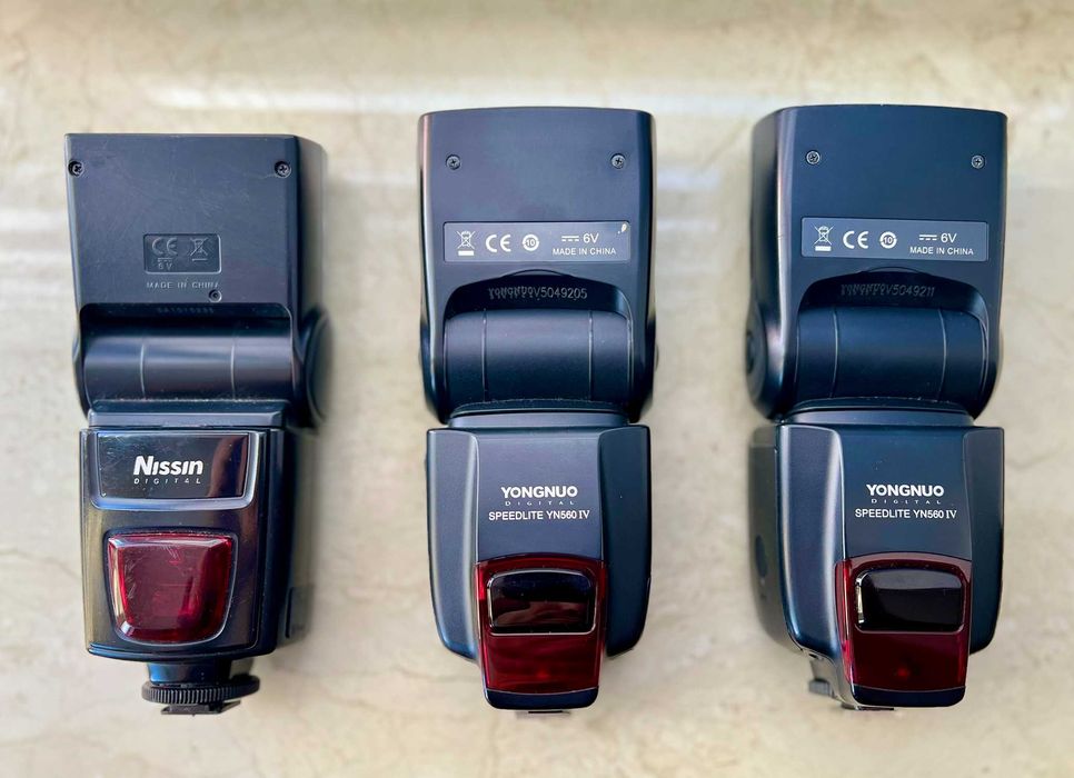 Спалахи yongnuo yn560 IV i nissin di622 mII для canon