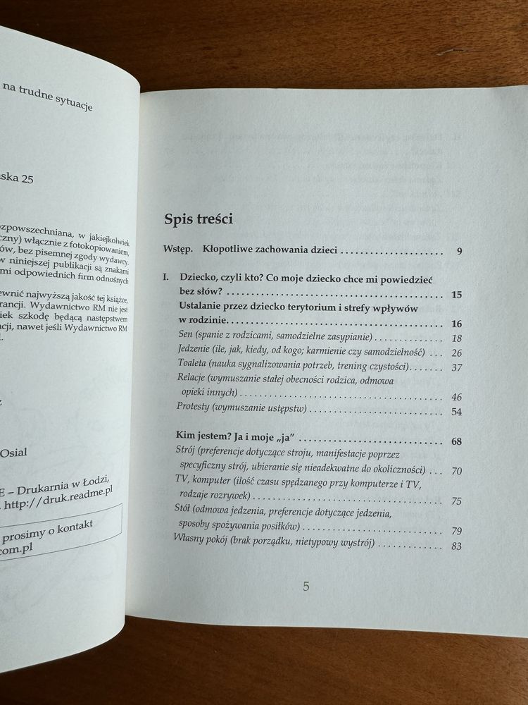 Kłopotliwe zachowania dzieci Justyna Korzeniewska