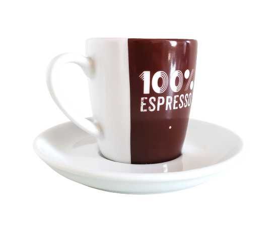 Filiżanka z talerzykiem Stop cafe do espresso 90 ml