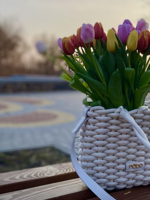 Плетена сумка