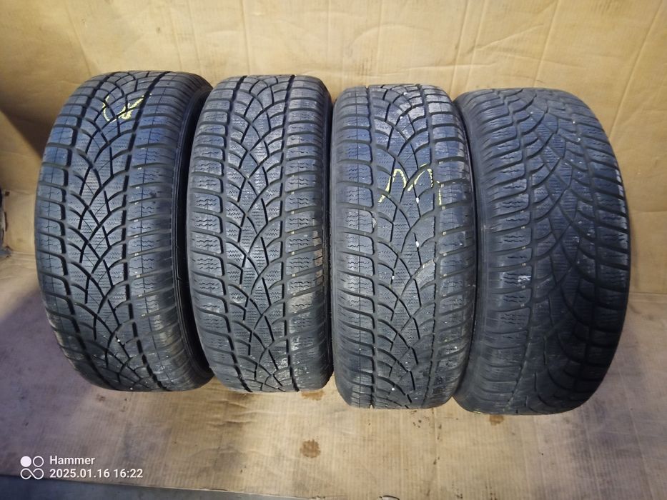Felgi opony zimowe 195/50 r16 felgi dunlop 7j 16 et38 5x100 seat skoda