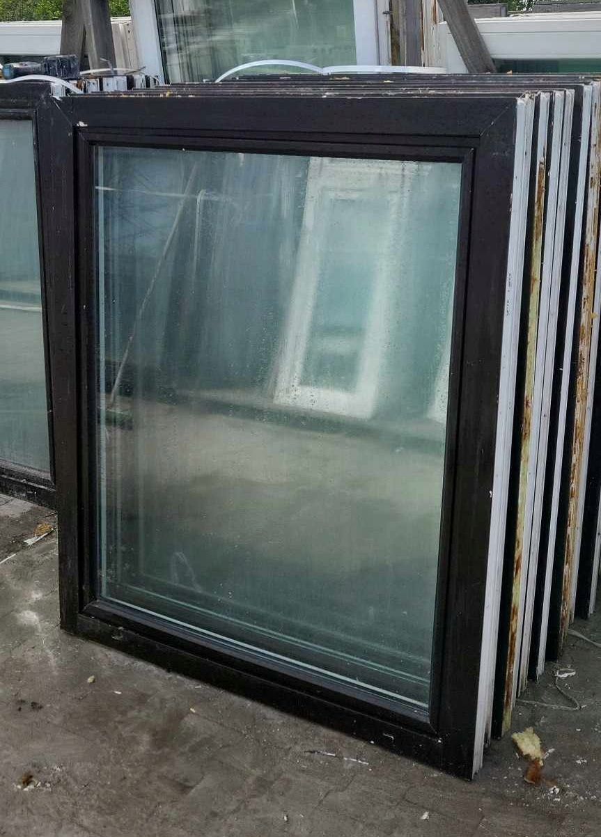 OKNA KacprzaK OKNO PCV 119X139 Używane Plastikowe Brąz Lider Okna OLX