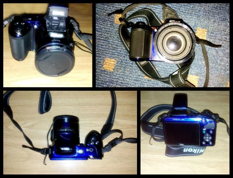 Цифровой фотоаппарат Nikon Coolpix L810 с сумкой без дефектов