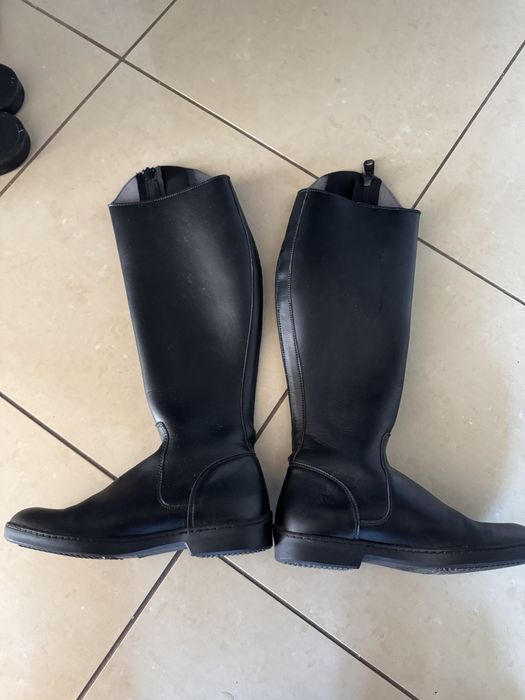 Kozaki jezdzieckie roz 40  buty do jazdy konnej skora naturalna