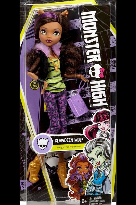 Кукла, лялька Monster High Clawdeen Wolf