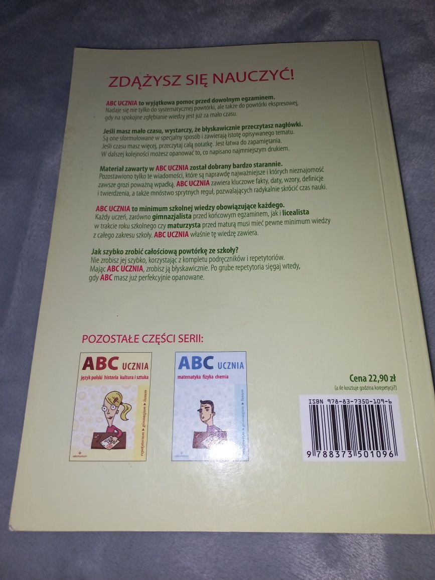 Podręcznik  ABC UCZNIA  biologia geografia wos
