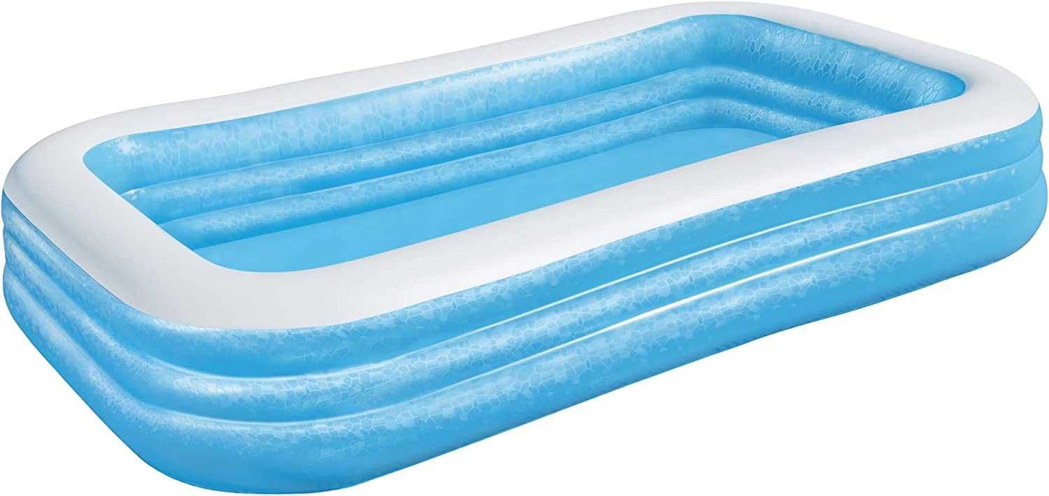 бассейн Блакитний прямокутний басейн Bestway 3,05 м x 1,83 м x 56 см