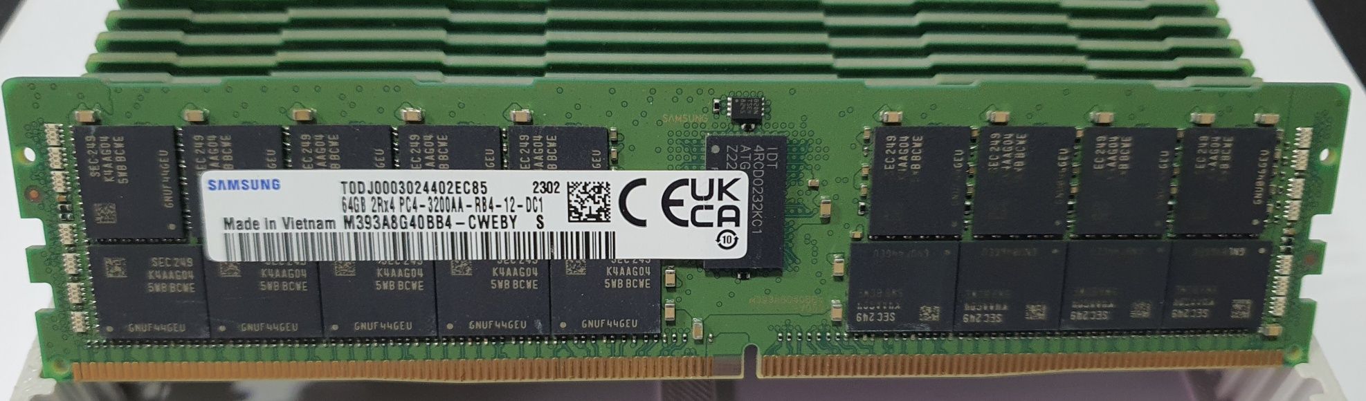 Ram DDR4 16gb/32gb/64gb 3200mhz ECC