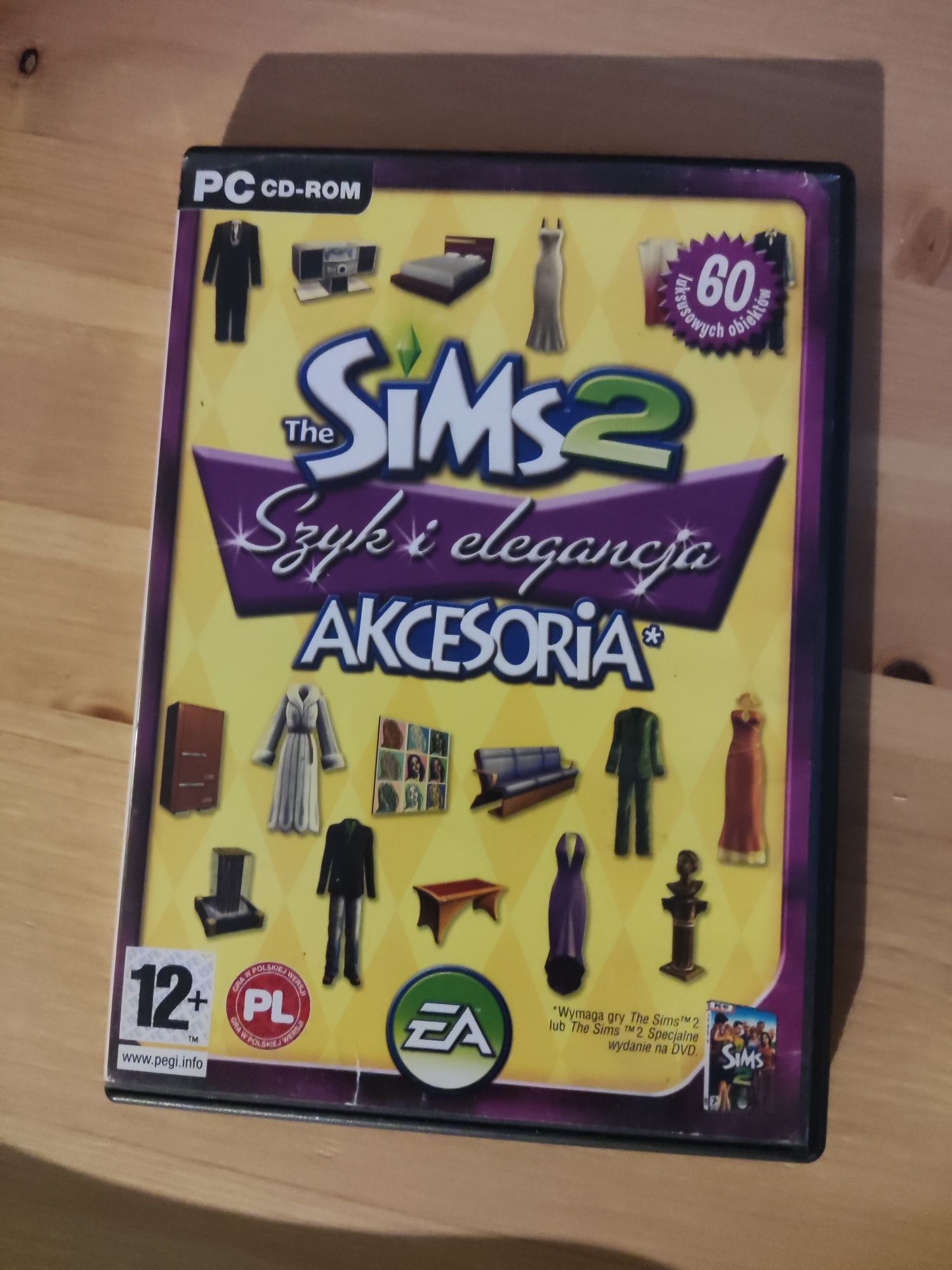 Dodatki Sims 2 akcesoria