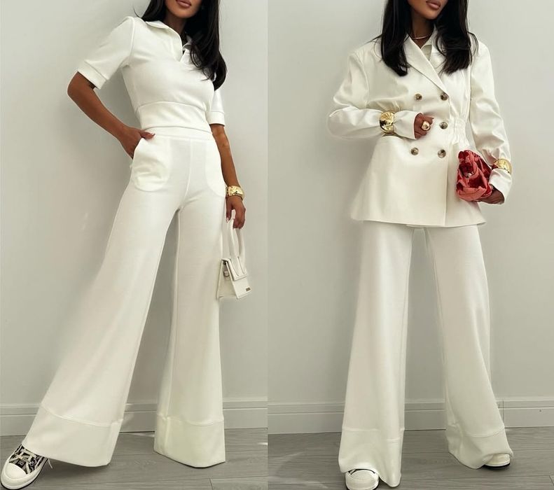 Komplet dresowy garnitur polówka rozm XS chicaca