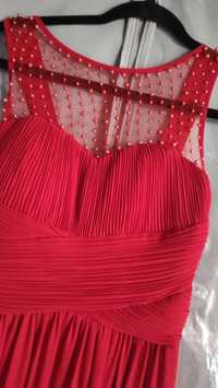 Sukienka  czerwona S .