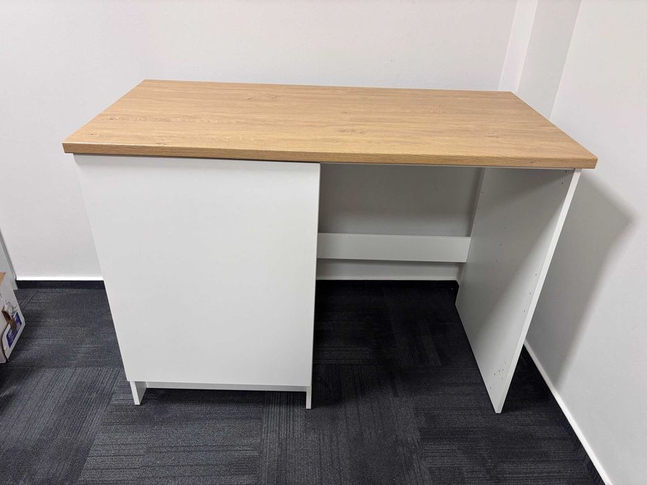 KNOXHULT Ikea Szafka stojąca z drzwiami i wnęką, biały, 120x61x91 cm