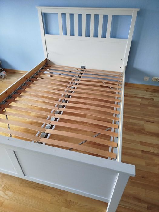 Łóżko Hemnes Ikea białe