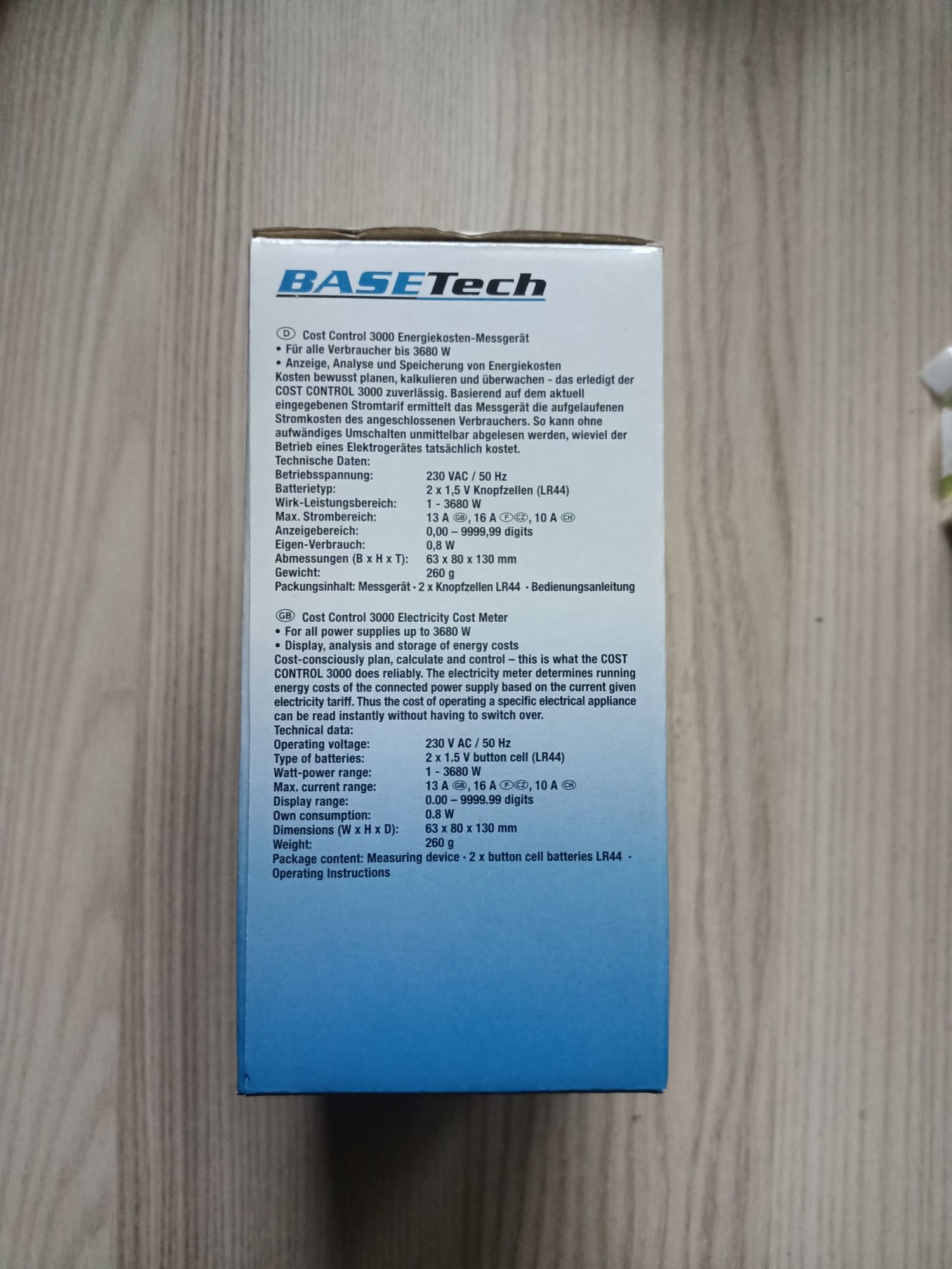 BASE Tech Cost Control 3000