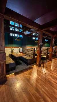Wyposażenia restauracji barów kawiarni loże - ławki tapicerowane