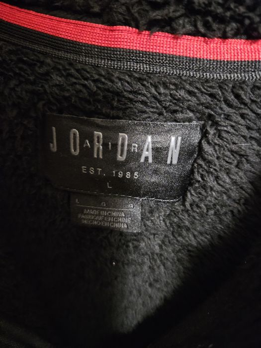 Kurtka bluza Nike Jordan r 164 czarna jesienno-zimowa