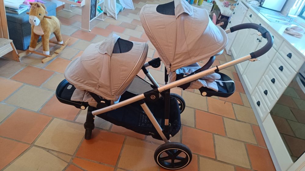 Carrinho Cybex Gazelle - duplo