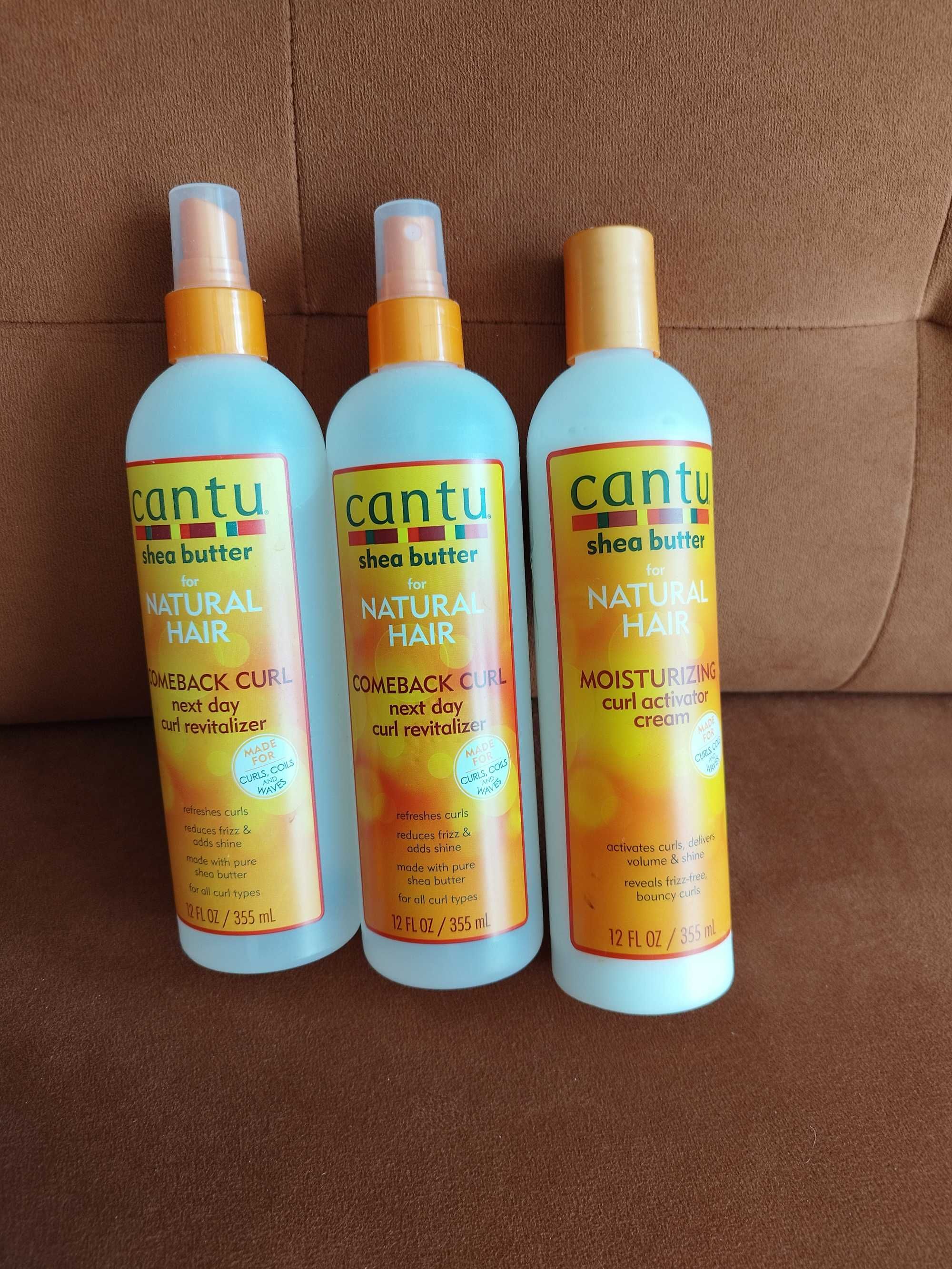 Cantu shea butter 2xcurl revitalizer 1xcurl activator