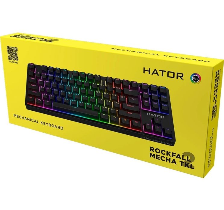 Клавіатура Hator Rockfall 2 Mecha TKL