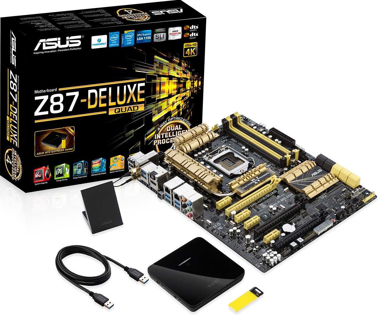 Asus Z87 Deluxe - Em estado impecável