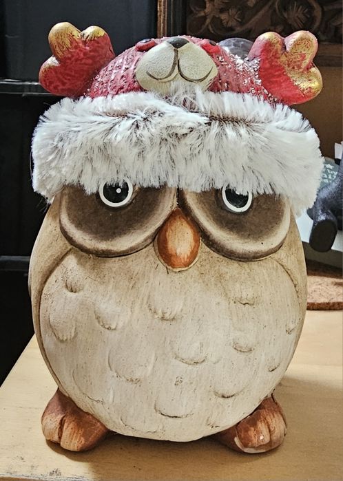 Mocho Natalício em louça