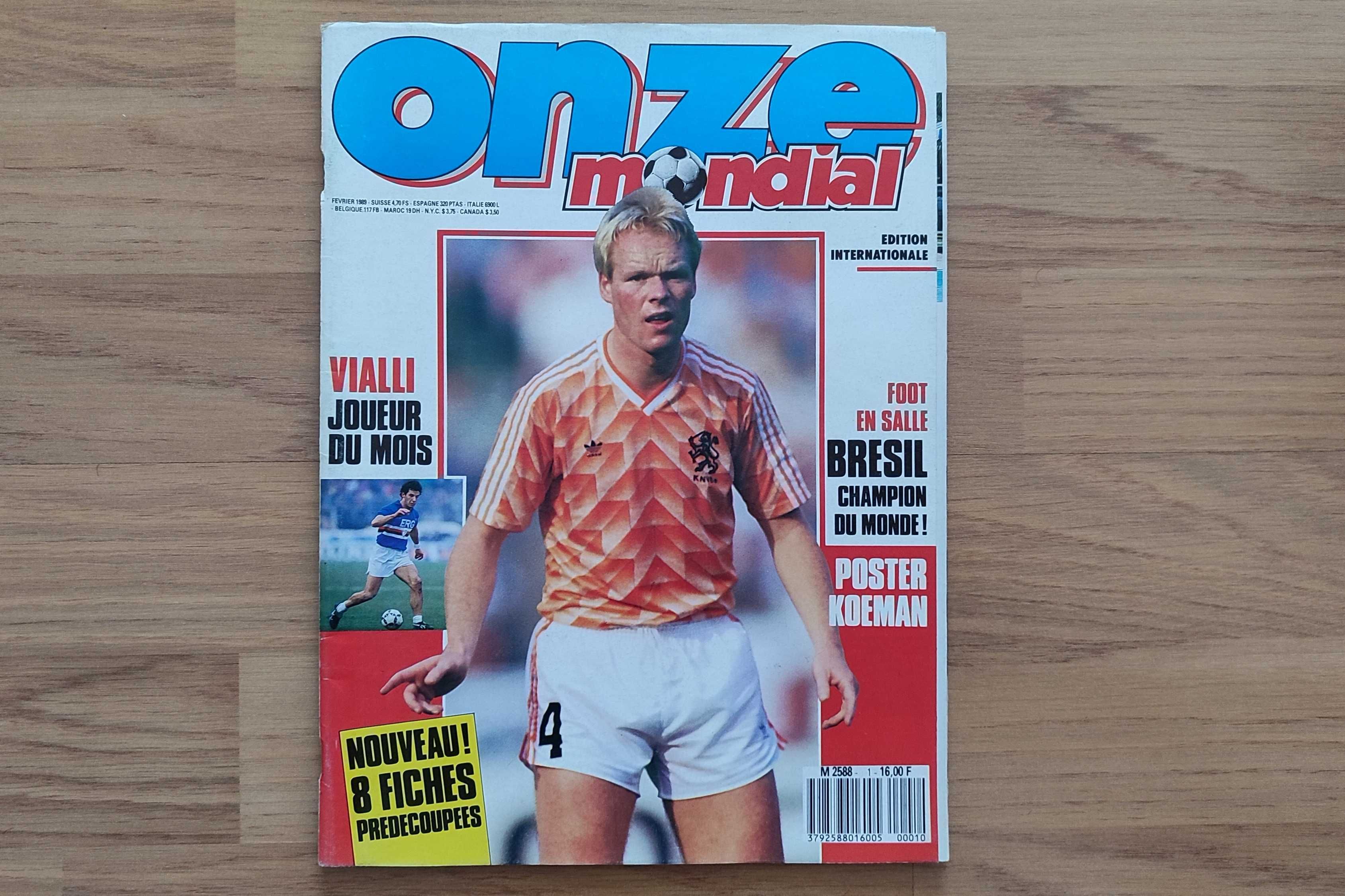 N.° 1 da revista Onze Mondial (1989)