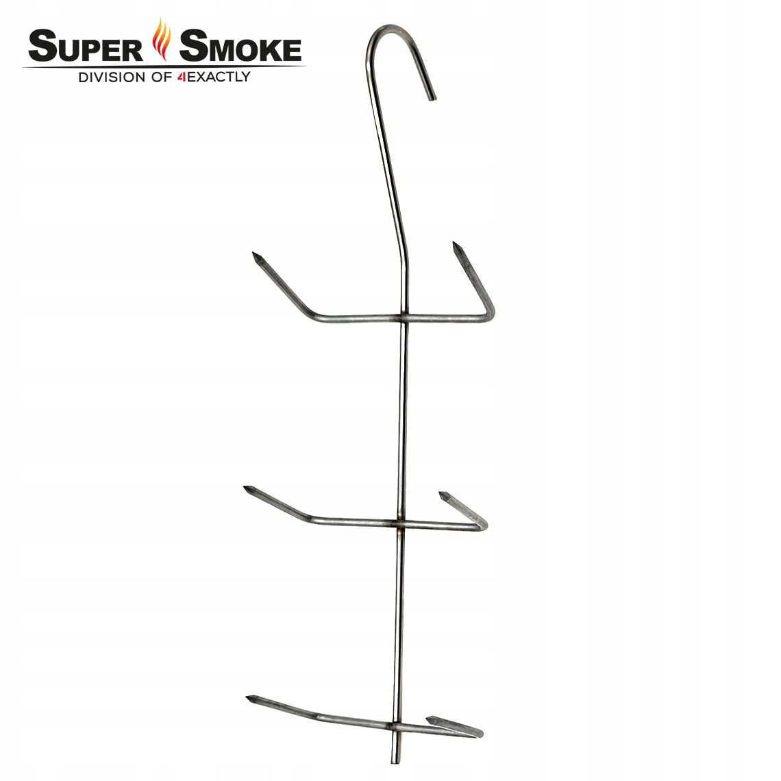 Hak Wędzarniczy Super Smoke do filetów i płatów ryb 3mm Standard 24cm