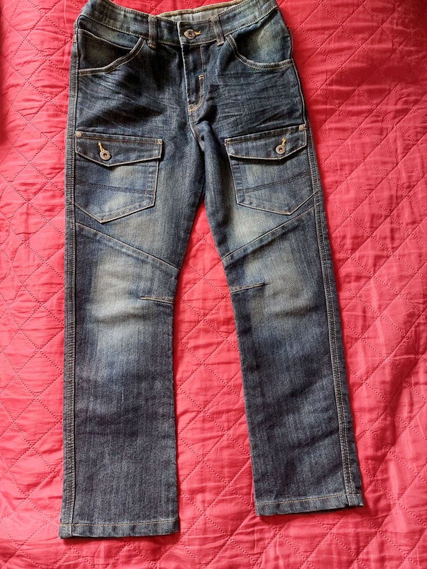 Jeansy, dżinsy spodnie F&F r. 146 dla chłopca na wiek 10-11 Y OKAZJA