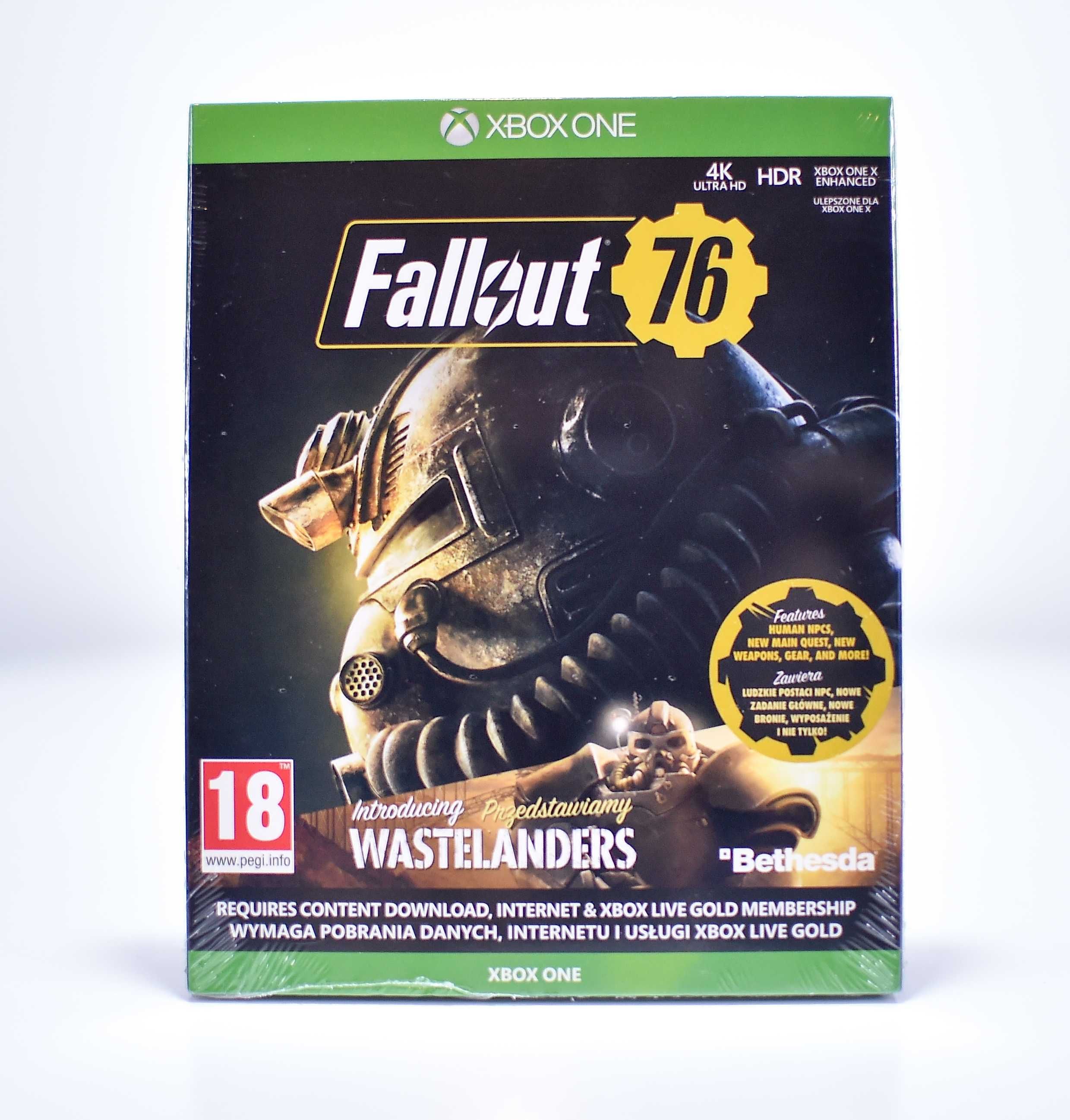 (ONE) Fallout 76 Wastelanders PL (NOWA FOLIA)
