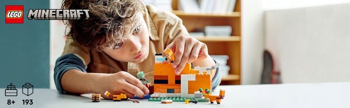 Lego Minecraft Siedlisko Lisów 21178