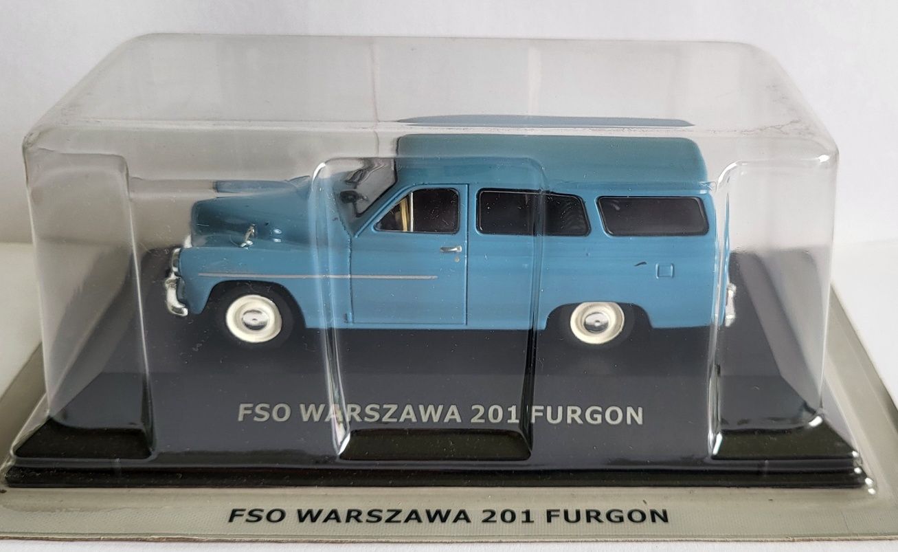 Warszawa 201 furgon Legendy FSO 1:43