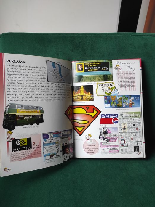 Książka encyklopedia dla dzieci Komunikacja