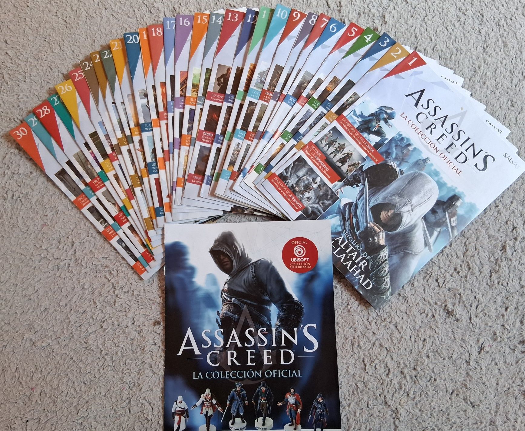 Assassins Creed, coleção oficial, n'. 1-60