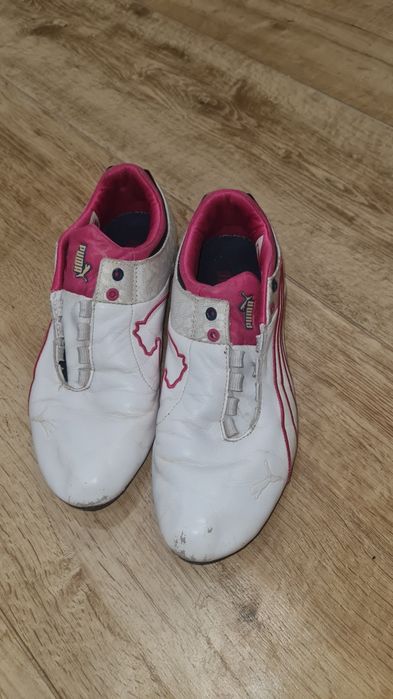 Кожанные кроссовки почти даром