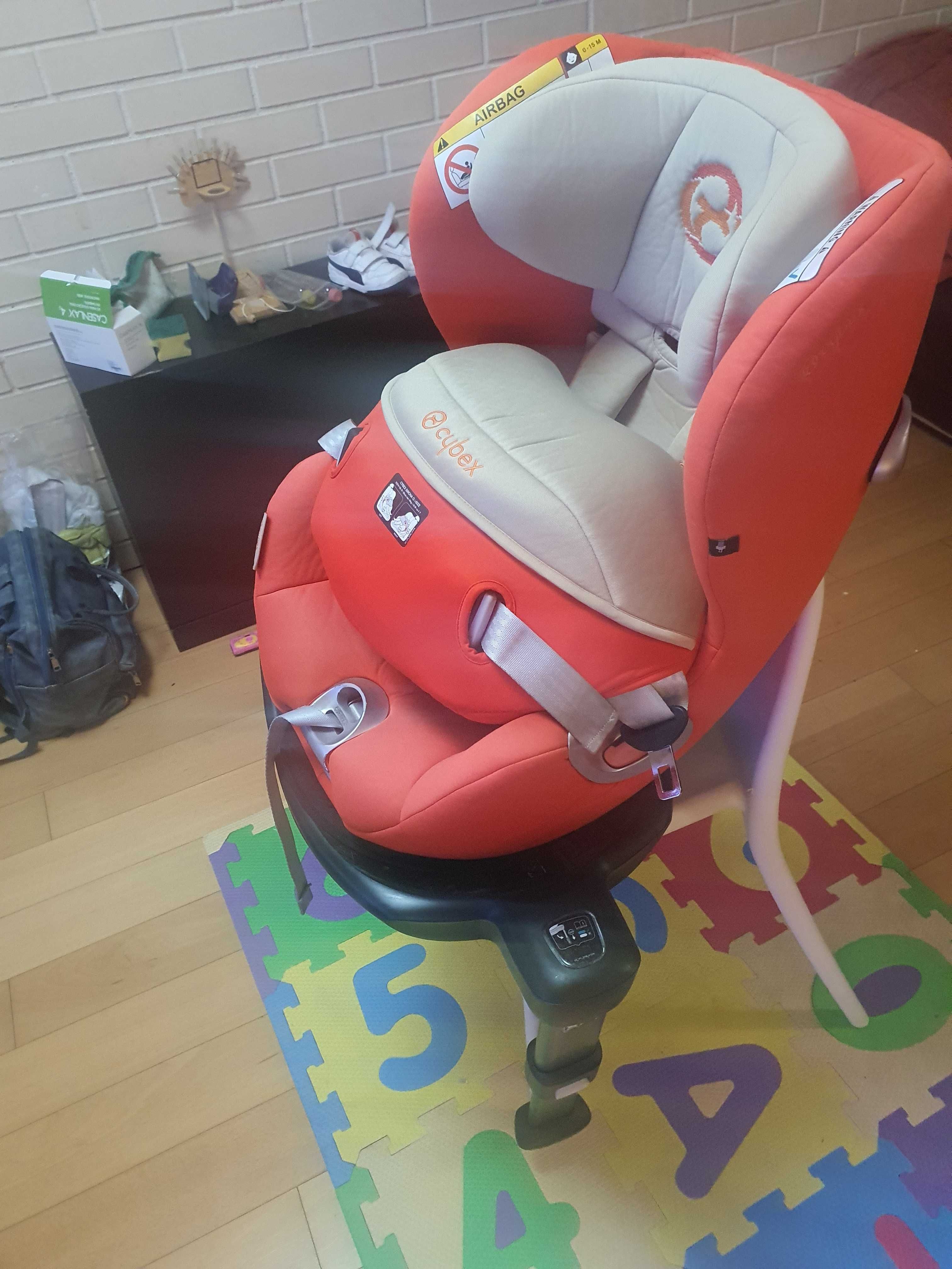 Cadeira auto Isofix rotativa Cybex Platinium Sirona