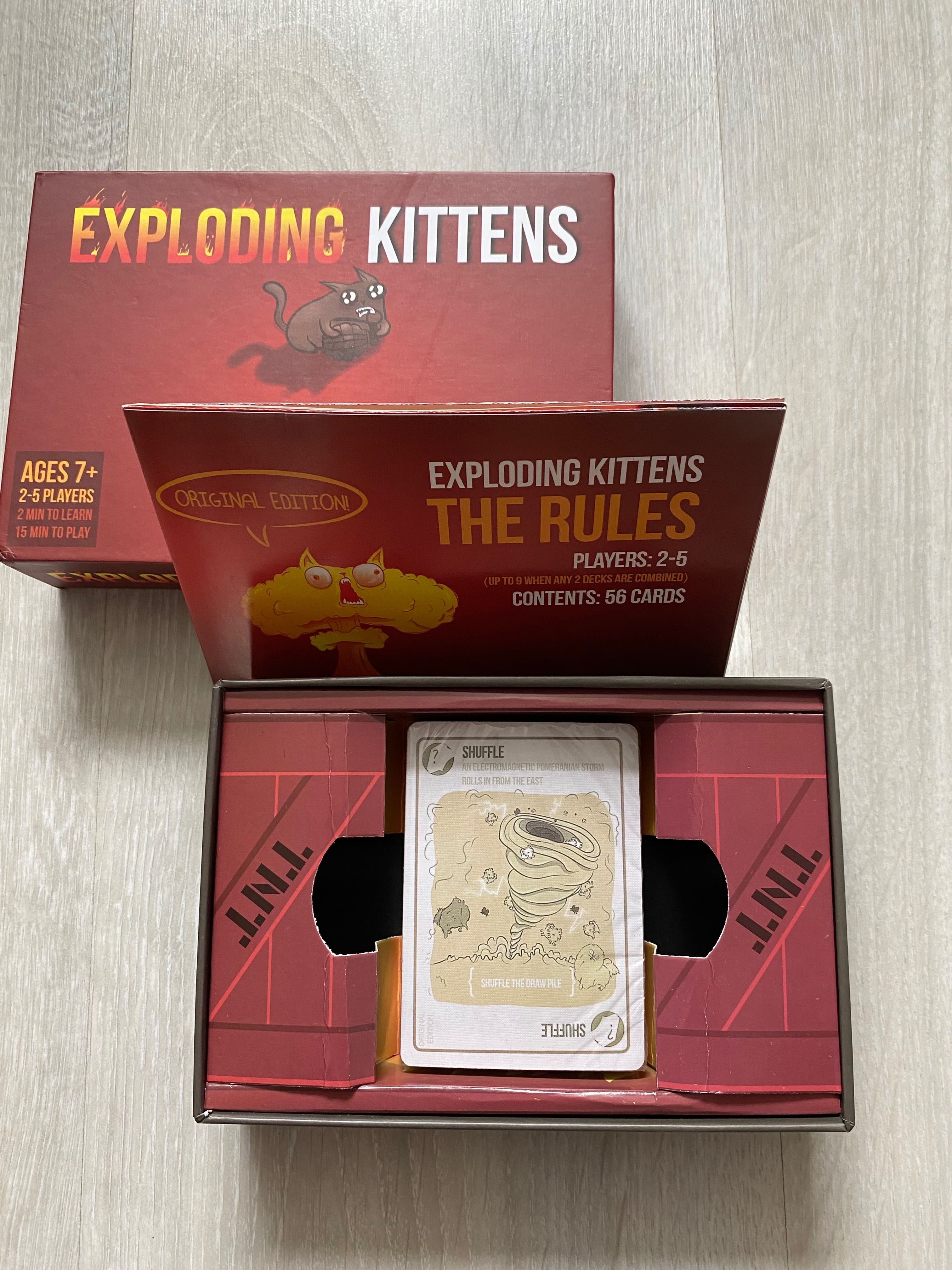 Exploding kittens Eksplodujące kotki