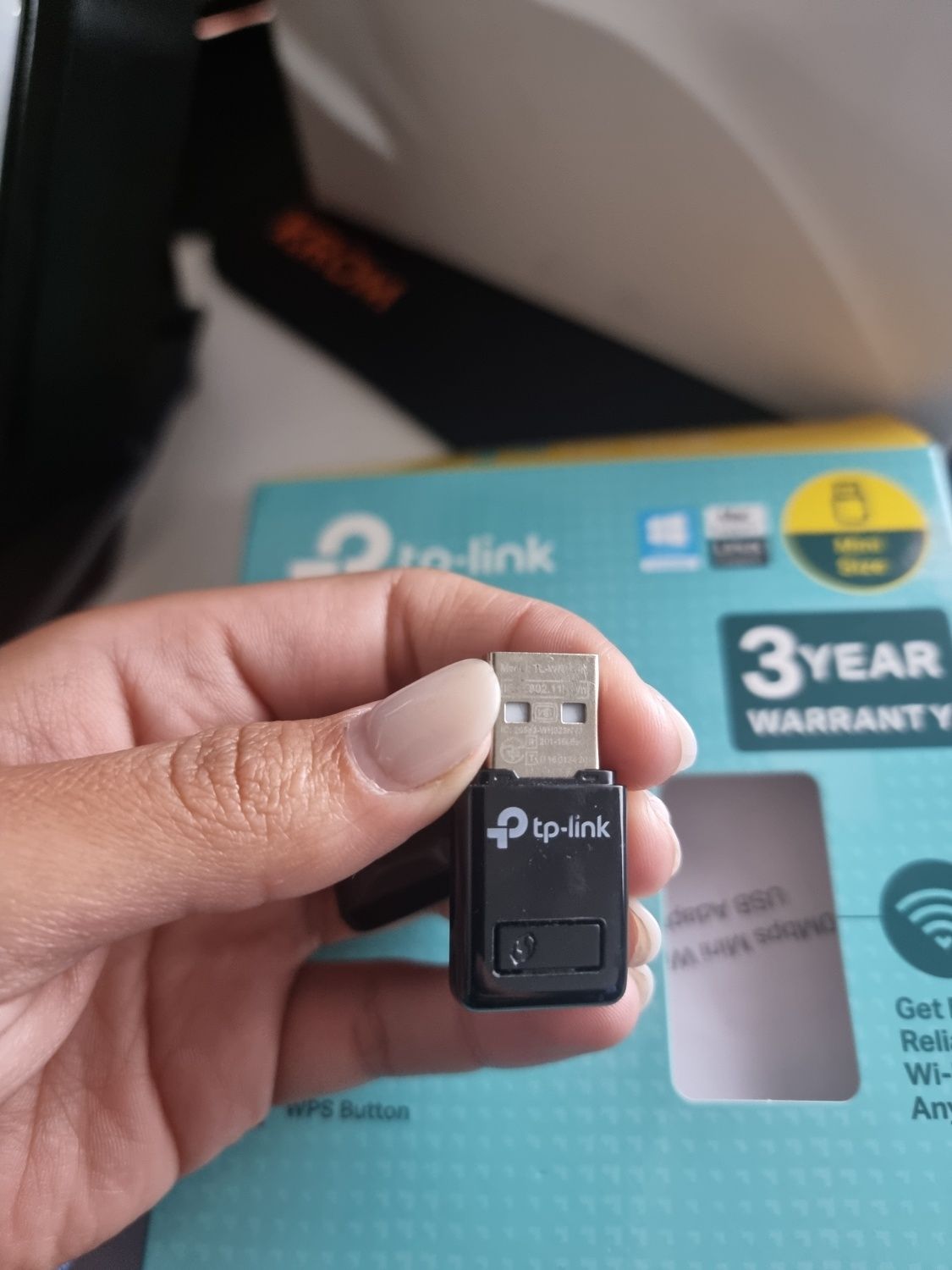 Adaptador wifi novo